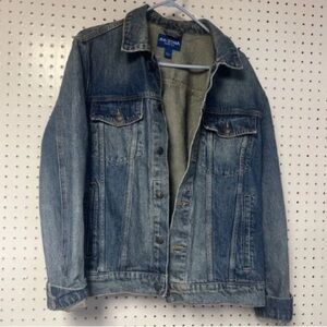 Arizona Jean Company Men's Light Blue Denim Jacket